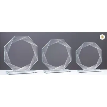 Skleněná plaketa 68324