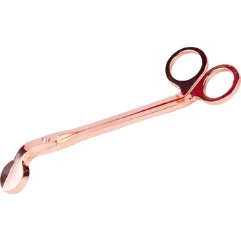 Svíčka Nůžky na knot nerezová ocel, růžově zlacená 89 g