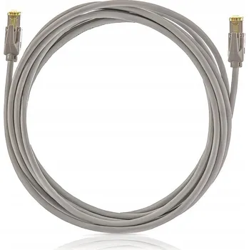 Síťový kabel Patchcord Keline U/FTP 6a RJ45 / RJ45 2 m šedý