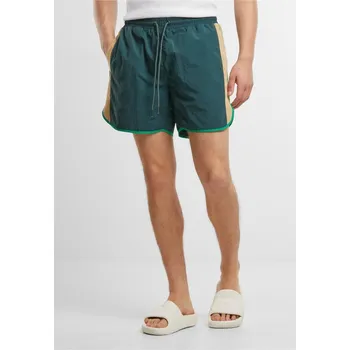 Pánské kraťasy Retro Look Swim Shorts - bottlegreen M