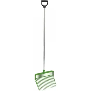 Chov hospodářského zvířete Místovací vidle Premium - zelené, s násadou