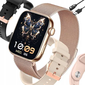 Hodinky Chytré Hodinky Nexano NX8 zlaté