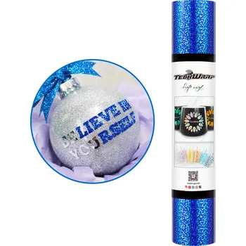 Samolepící dekorace TeckWrap Holographic Sparkle - Blue Velikost: 0,3 x 1,5 m Samolepící vinylová folie TeckWrap