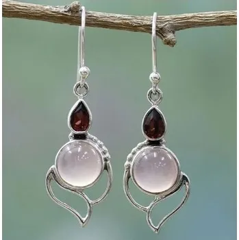 Náušnice Prosperk Boho náušnice Růženín S2616