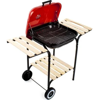 Zahradní gril Gril na dřevěné uhlí Happy Green 45 x 45 cm