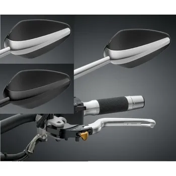 Zrcátko pro motocykl Zpětné zrcátko Rizoma Veloce Naked, E-mark, univerzální - Levé nebo Pravé pro motocykly, různé barvy - Černá