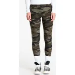 Legíny Urban Classics Ladies Camo Leggings Camo Green XS