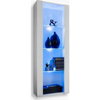 Komoda Skříňka bílá matná 159 x 55 x 35 cm Komodee