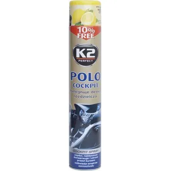 Čistič plastových dílů K2 (Poland) | K2 Polo Cockpit 750 ml Lemon, K407CY0
