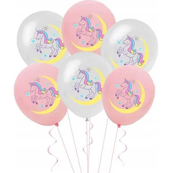 Balónek BALÓNKY JEDNOROŽEC UNICORN 6 Ks ___ V13