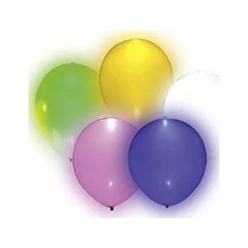 Latexový LED balonky, 5 ks - tib | Cukrářské potřeby