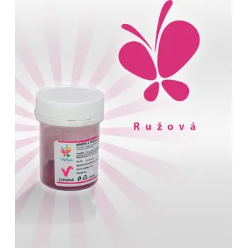 CZ distribuce Barva v prášku extra koncentrovaná AF (růžová E120) 5 g/dóza