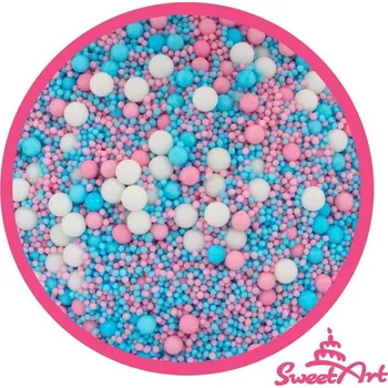 4-Mix Maďarsko SweetArt cukrové zdobení Baby sprinkle mix (800 g) ▹