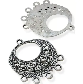 Materiál na výrobu šperku Ramínko kulaté starostříbrné - 2 ks