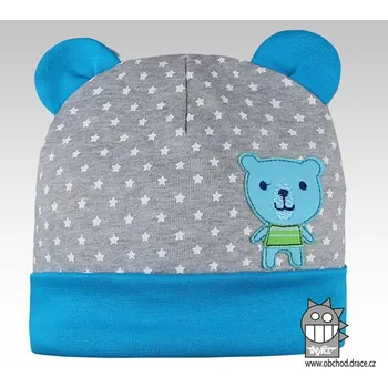 Čepice Dráče Bavlněná čepice Clever vzor 18 Size: 42-44