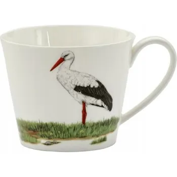 Hrnek Marc O'Polo Čáp bílý porcelánový 400 ml