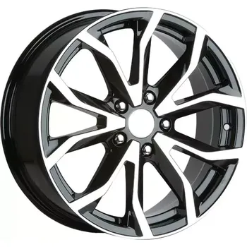 Alu kolo Alu kola AGT 834, 18x8 5x160 ET50, černá + leštění (zátěžová)