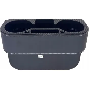 Držák do auta ORGANIZÉR DO AUTA NA SEDADLO S DRŽÁKEM NA NÁPOJE, TELEFON A KLÍČE 5V1