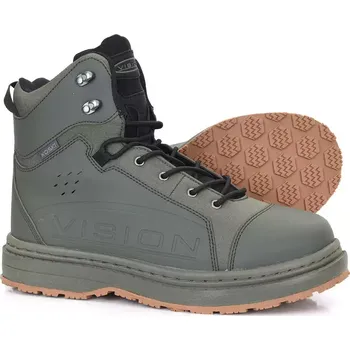 Rybářské oblečení Vision Brodící boty Koski Gummi Wading Shoe 2.0 Green - EU 40