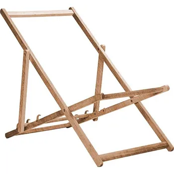 Zahradní lehátko Konstrukce dřevěného zahradního lehátka - mořená