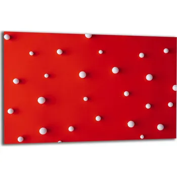 Kuchyňské prkénko SKLENĚNÁ OCHRANNÁ DESKA NA SPORÁK 80x52 ČERVENÁ Tvrzené Sklo KUCHYNĚ 7