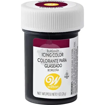 Potravinářské barvivo Wilton SLEVA: Wilton gelová barva Burgundy 28g - bordo