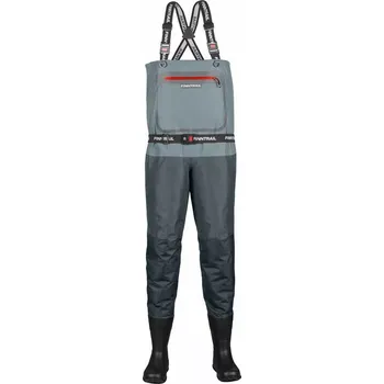 Prsačky FINNTRAIL Brodící kalhoty WADERS AIRMAN GREY - Vel. ML 44
