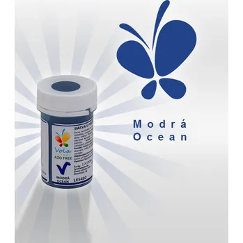 CZ distribuce Barva v prášku do tuků, do čokolád AF (modrá oceán) 3 g/dóza