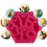 Cesil Silikonová forma Zvířátka 2 ▹