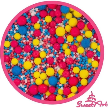 4-Mix Maďarsko SweetArt cukrové zdobení Heroes sprinkle mix (800 g) ▹