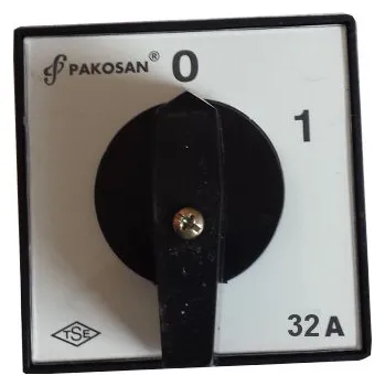 vypínač Tabulkový vypínač 0-1 32A Vačkový spínač