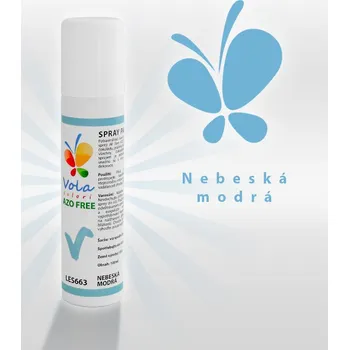 CZ distribuce Barva ve spreji pastelová na čokoládu AF (nebeská modř) 100 ml/sprej