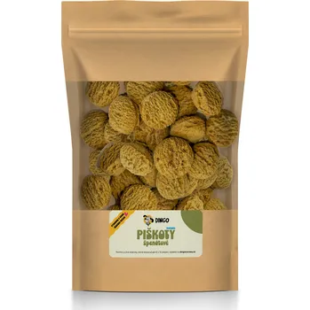 Pamlsek pro psa Dingo Piškoty špenátové Hmotnost: 500 g vyrobeny v ČR