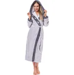 L&L župan dámský 9145 HFT - šedá, 3XL (Dámský župan L&L 9145)