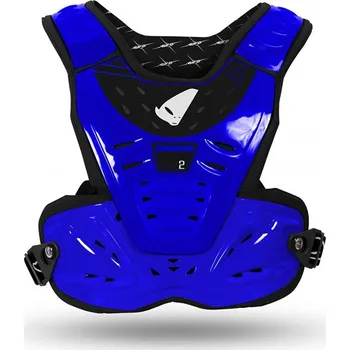Motocyklový chránič hrudi a pátěře Nárameníky dětské (chránič hrudi) UFO Reactor - modrá
