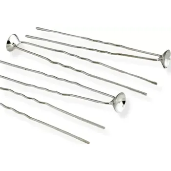 Vlásenka s lůžkem platinová - 2 ks