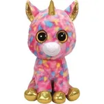TY Beanie Boos FANTASIA - vícebarevný jednorožec 42 cm
