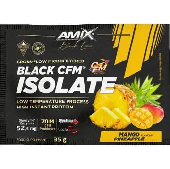Protein Amix Black Line Black CFM Isolate 35 g Příchuť: mango-ananas