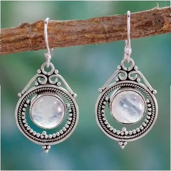 Náušnice Prosperk Náušnice ethnic Moon stone S4557