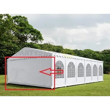 Zahradní altán Bočnice 6x2m PVC barva Bílá