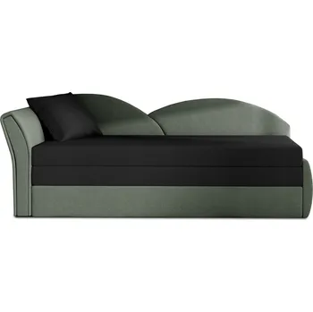 Pohovka Rozkládací pohovka AGA 218 cm Alova 04/Alova 10 černo-šedá levá