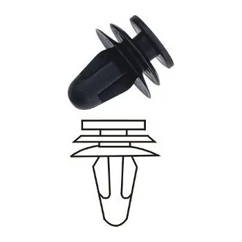 AHProfi Plastové příchytky čalounění, 10 ks - HRD05