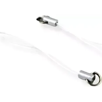 Šňůrka na mobil bílá – 2 ks