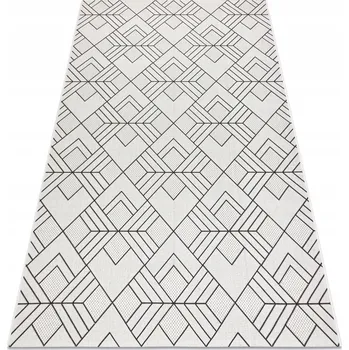 Koberec KOBEREC PROPLÉTANÝ 120x170 GEOMETRICKÝ krémový #B1447