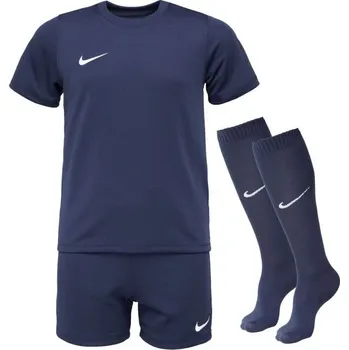 Míčový sport Dětský set Nike DRY PARK 20 SET M Tmavě modrá, Bílá