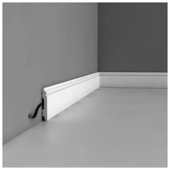 soklová lišta Podlahová lišta ORAC SX 165 - jednoduchá Standard