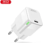 30W EU napájecí adaptér XO CE06 - USB-C - bílý