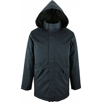 Pánská větrovka Unisex větrovka Sol's Robyn s polstrovanou podšívkou Barva: modrá námořní, Velikost: S L02109