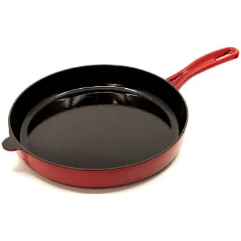 Hrnec Litinová pánev kulatá Noral červená 28 cm