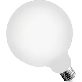 Žárovka VELKÁ MLÉČNÁ LED ŽÁROVKA EDISON 8W E27 G125 RETRO, NEUTRÁLNÍ BÍLÁ